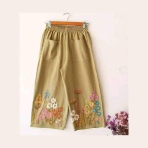 Girls and women embroidered Trouser
